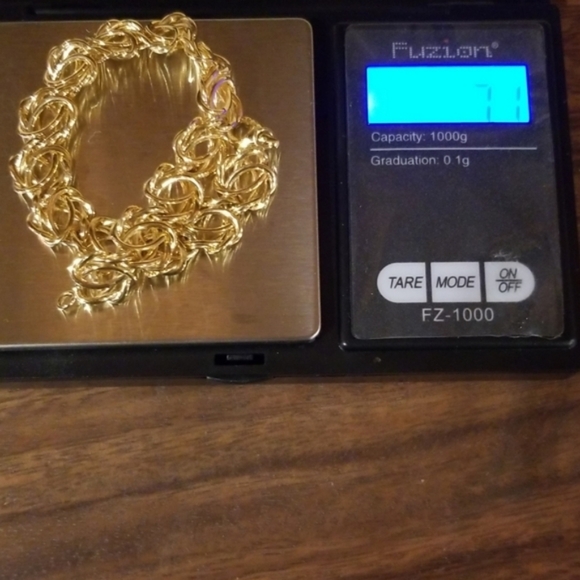 14K Gold Italian Bracelet - Picture 4 of 7
